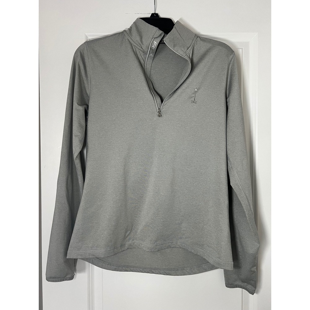 RLX Ralph Lauren Performance Women's Grey Quarter Zip Pullover Medium
